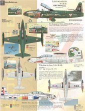 Aztec 1/32 Latin American T-birds Lockheed T-33 Aztec 1/32 Latin American T-birds Lockheed T-33