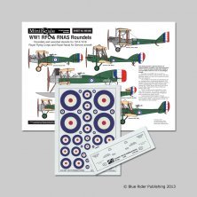 Blue Rider Cocardes RFC/RNAS Royal Flying Corps 1/144 Blue Rider Cocardes RFC/RNAS Royal Flying Corps 1/144