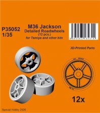 CMK 1/35 Roues détaillées M36 pour Tamiya CMK 1/35 Roues détaillées M36 pour Tamiya
