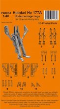 CMK 1/48 Heinkel He 177A Jambes de Train d'Atterrissage CMK 1/48 Heinkel He 177A Jambes de Train d'Atterrissage