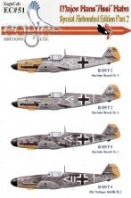 Eagle Cal 1/32 Bf-109F Hans Hahn JG 2 décals Eagle Cal 1/32 Bf-109F Hans Hahn JG 2 décals