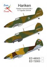1/48 Hariken Hawker Hurricane Mk.I in Yugoslav service 1/48 Hariken Hawker Hurricane Mk.I in Yugoslav service