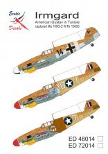 1/48 Irmgard American Gustav in Tunisia captured Bf-109G-2 1/48 Irmgard American Gustav in Tunisia captured Bf-109G-2