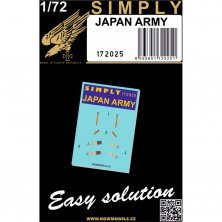 1/72 Seatbelts JAPAN ARMY SIMPLY 1/72 Seatbelts JAPAN ARMY SIMPLY