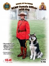 1/16 RCMP Female Office with dog 1/16 RCMP Female Office with dog