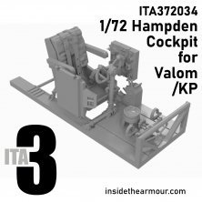 Inside the Armour Set de Détaillage Cockpit Hampden 1/72 Inside the Armour Set de Détaillage Cockpit Hampden 1/72