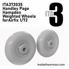 Inside the Armour Roues Hampden 1/72 Airfix Inside the Armour Roues Hampden 1/72 Airfix