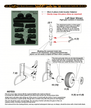 1/48 Landing Gear Spitfire Mk.VIII,IX,XVI 1/48 Landing Gear Spitfire Mk.VIII,IX,XVI