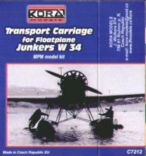 Kora Model 1/72 Chariot Transport Junkers W34 Hydravion Kora Model 1/72 Chariot Transport Junkers W34 Hydravion