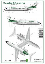 1/144 Douglas DC-9 5/32 Ozark early 1/144 Douglas DC-9 5/32 Ozark early