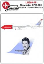 1/200 Norwegian Boeing 787-900 G-CKNA Freddie Mercury 1/200 Norwegian Boeing 787-900 G-CKNA Freddie Mercury