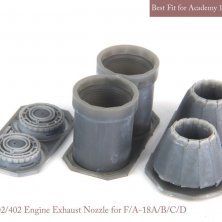 1/32 F/A-18A/B/C/D Exhaust Nozzle & After Burner Set 1/32 F/A-18A/B/C/D Exhaust Nozzle & After Burner Set