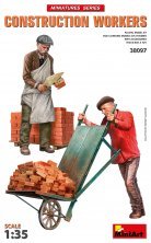 1/35 Construction Workers with Accessories 2 figure 1/35 Construction Workers with Accessories 2 figure