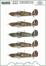 1/48 Hawker Hurricane Mk.I in Polish service part 1 1/48 Hawker Hurricane Mk.I in Polish service part 1