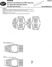 Masque 1/24 Spitfire Mk.V/Trop Mk.VB Expert Trumpeter Masque 1/24 Spitfire Mk.V/Trop Mk.VB Expert Trumpeter
