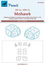 1/144 Canopy mask OV-1a/JOV-1a Mohawk 1/144 Canopy mask OV-1a/JOV-1a Mohawk