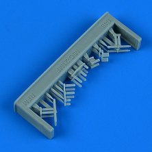 Quickboost 1/48 Antennes et capteurs MiG-21MF RFM Quickboost 1/48 Antennes et capteurs MiG-21MF RFM