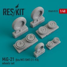 1/48 MiG-21 bis/MT/SMT/21-93 wheels set 1/48 MiG-21 bis/MT/SMT/21-93 wheels set