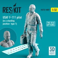 Colonial Pilot Resin Figure in 1/32 Scale by GREEN STRAWBERRY