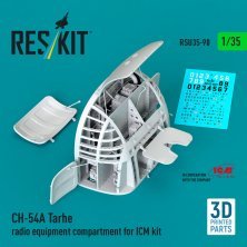 RESKIT 1/35 Compartiment Radio CH-54A Tarhe pour ICM RESKIT 1/35 Compartiment Radio CH-54A Tarhe pour ICM