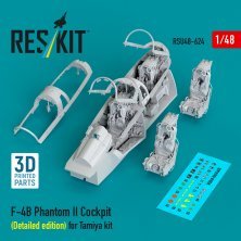 RESKIT 1/48 Cockpit détaillé F-4B Phantom II pour Tamiya RESKIT 1/48 Cockpit détaillé F-4B Phantom II pour Tamiya