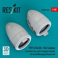 ResKit 1/48 Nacelles moteur PBY Catalina ResKit 1/48 Nacelles moteur PBY Catalina