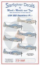 1/72 Usn Sbd Dauntless Pt.1 1/72 Usn Sbd Dauntless Pt.1
