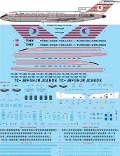 1/144 Thy Turkish Airlines Boeing 727-2F2/Adv 1/144 Thy Turkish Airlines Boeing 727-2F2/Adv