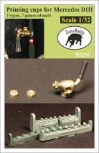 1/32 Priming cups for Mercedes engines 1:32 3 types 1/32 Priming cups for Mercedes engines 1:32 3 types