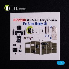 Kelik Détails Cockpit Ki-43-II Hayabusa 1/72 Kelik Détails Cockpit Ki-43-II Hayabusa 1/72