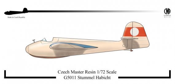 1/72 Stummel Habicht two options - 1/72 aircraft plastic or resin kit