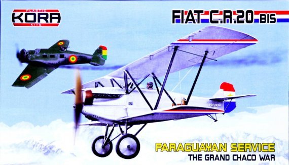 1 72 Fiat C.R.20 bis Paraguyan Service Chaco War 1 72 aircraft