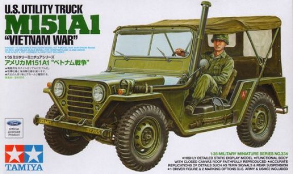 [Tamiya] 1/35 - "Jeep" Utility Truck MUTT Ford M151A1 TA35334.jpg&w=570&h=339