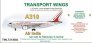 1/72 A310 decal set - Air India.