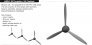 Brassin 1/48 SM.79 propellers