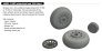 Brassin 1/48 P-51B/C wheels block tread for Eduard