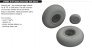 Brassin 1/48 B-17F wheels cross tread for Eduard