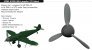 Brassin 1/72 Bf 109G-10/K-4 propeller for Eduard