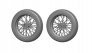 1/35 U.S. Motorcycle Wla motorbicycle wheels and cylinders