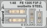 1/48 F3F-2 seatbelts STEEL