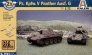 1/72 Pz.Kpfw.V Panther Ausf.G Pack includes 2 snap together tank