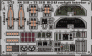 Eduard B-24J cockpit interior S.A.