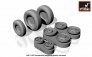 1/48  F-105 Thunderchief weighted wheels