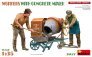 1/35 Workers with Concrete Mixer 2 figure & accessories