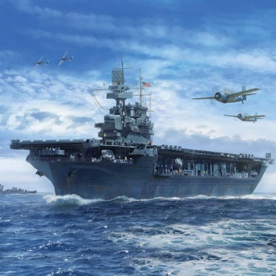 1/700 Uss Enterprise CV-6 Battle of Midway - Boats scale models 1/700