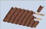 1/35 140 Roof tiles italian and Spanish type