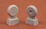 1/72 Curtiss P-40 wheels (block tread)