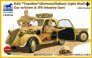 1/35 DAK Topolino (German/Italian) Light Staff Car with Crew