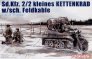 1/35 Sd.Kfz.2/2 Kettenkrad with schw.Feldk