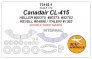 1/72 Canadair CL-415 Double sided masks masks for Heller